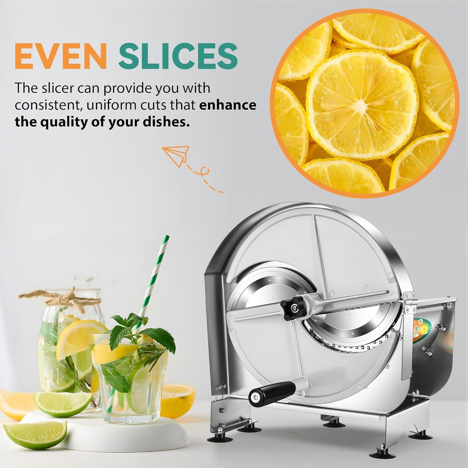 Cortador Manual de Verduras Newhai Acero Inoxidable 0-12mm