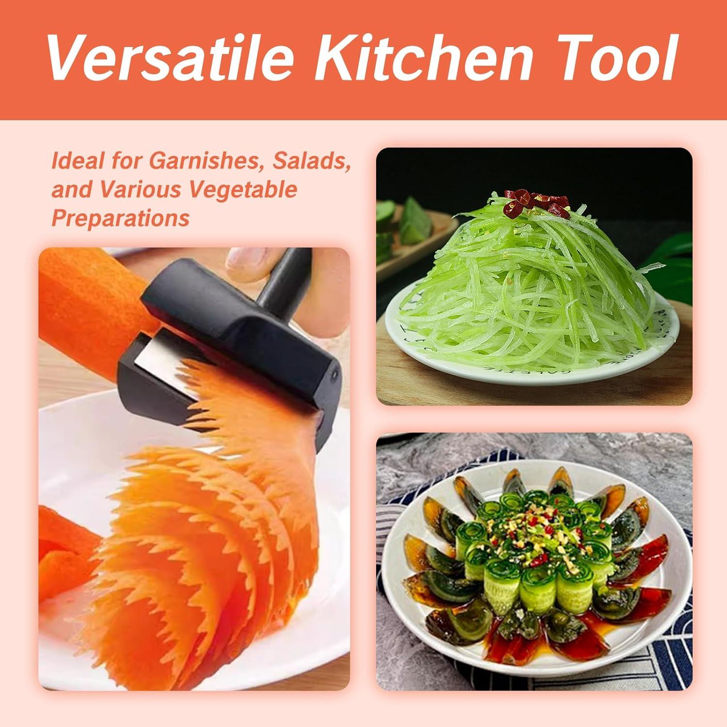 Cortador de Zanahorias YAFIYGI 2 en 1 Espiral Manual