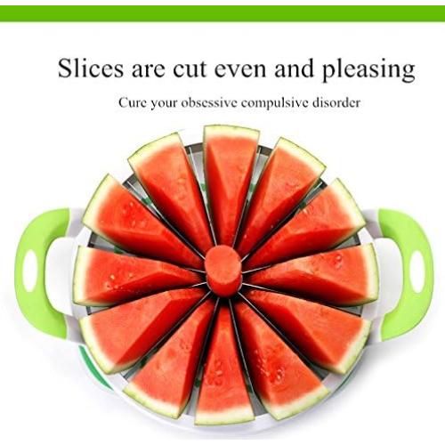 Cortador de Sandía Mannice 28 cm Acero Inoxidable Verde