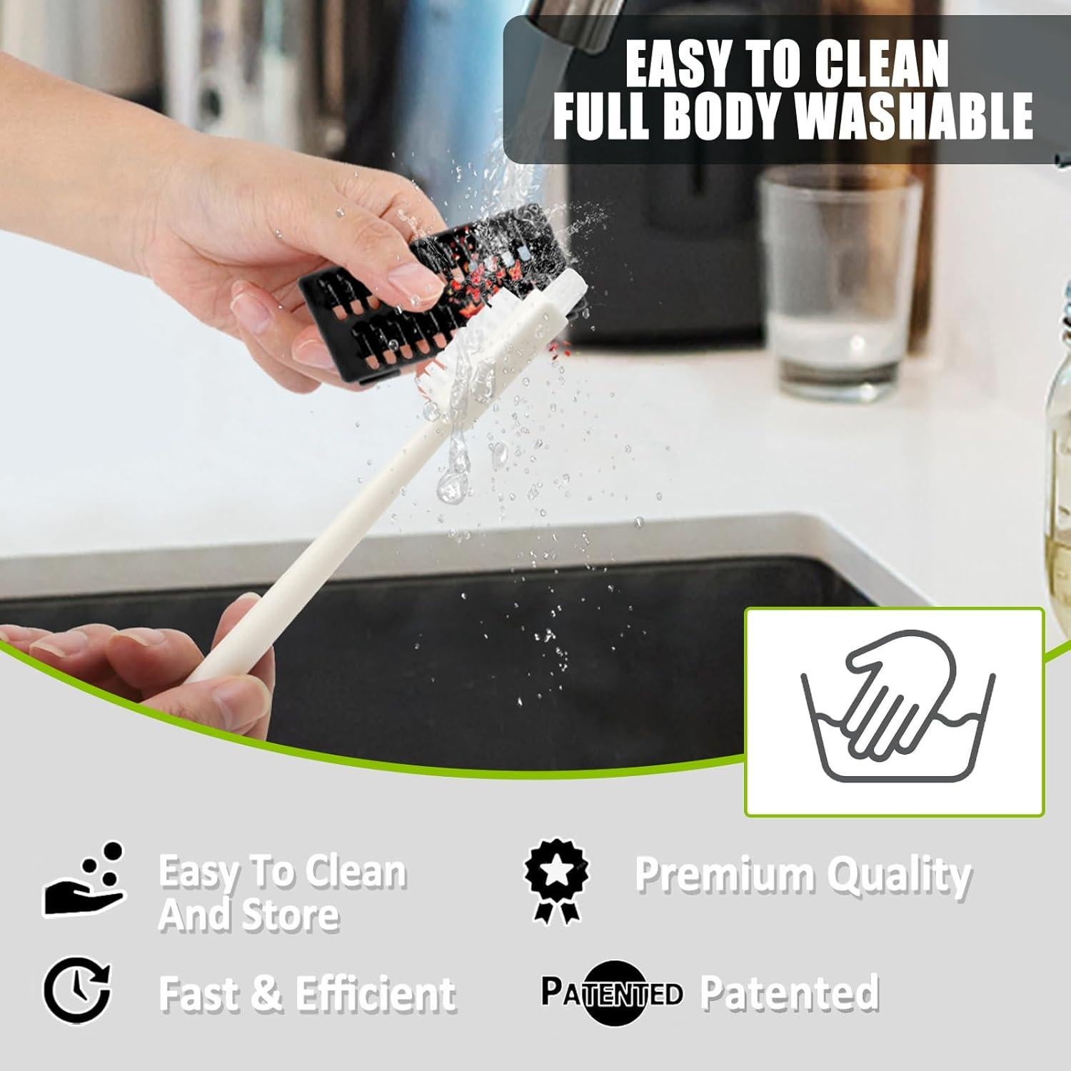 Cortador de Verduras KITIDEA 8 en 1 Mandolina Blanco