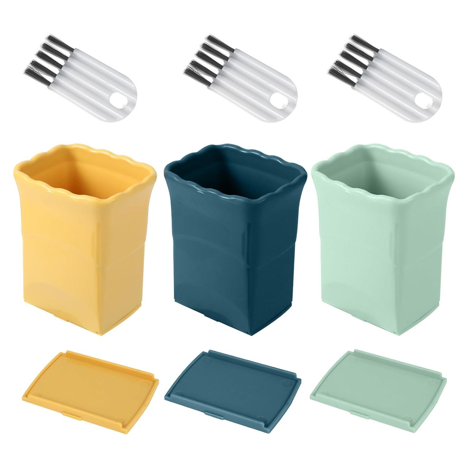 Juego de 6 Cortadores de Frutas Dokpod + 3 Cepillos