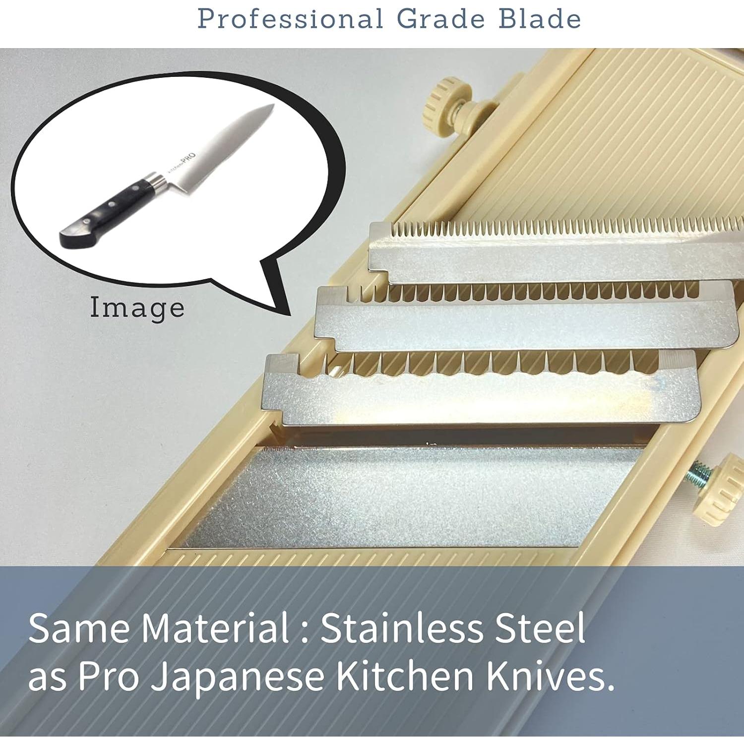 Mandolina de Cocina SOONEAR Japonesa Acero Inoxidable 10.5cm