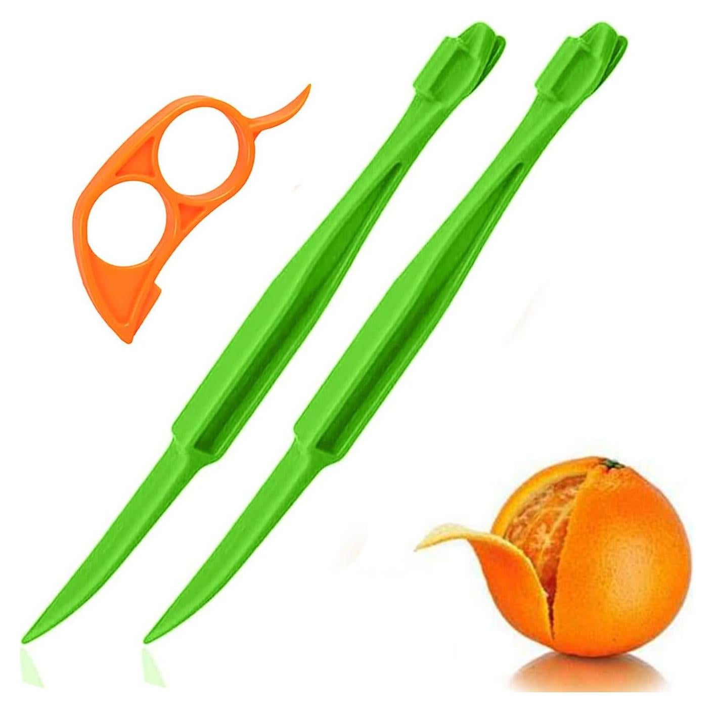 Cortador de cáscara de cítricos Ralleyfun 2 cuchillas