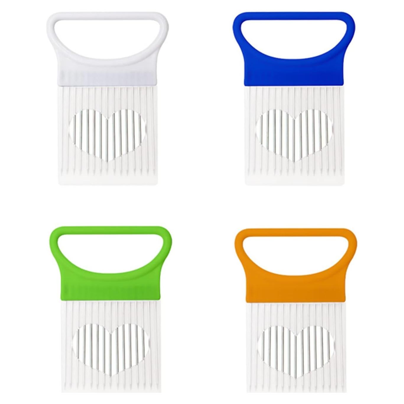 Cortador de Cebolla TACYKIBD 4 Piezas Acero Inoxidable