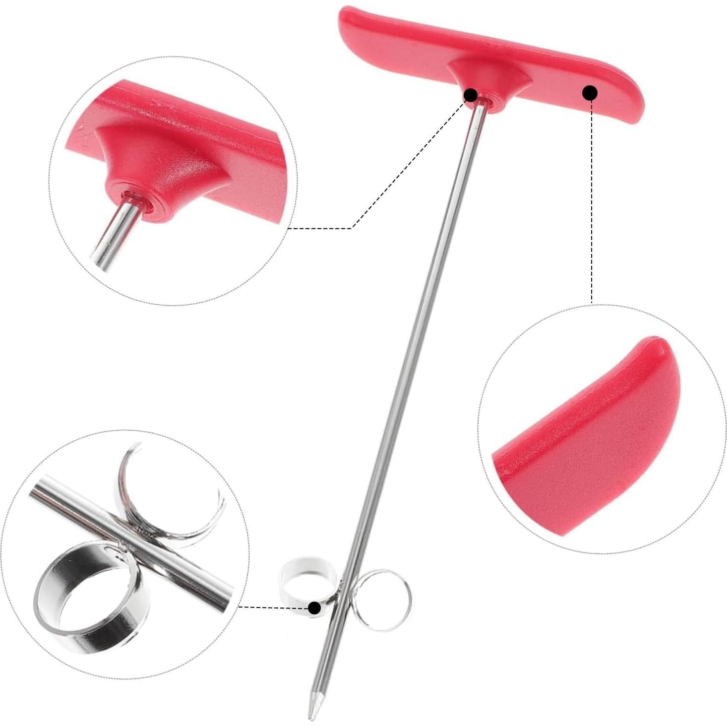 Cortador Espiral WinldMonmo Rojo Acero Inoxidable 22.9 cm