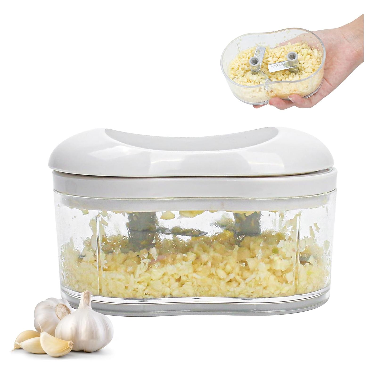 Picador Manual de Ajo Marsrut - Procesador de Alimentos 258g