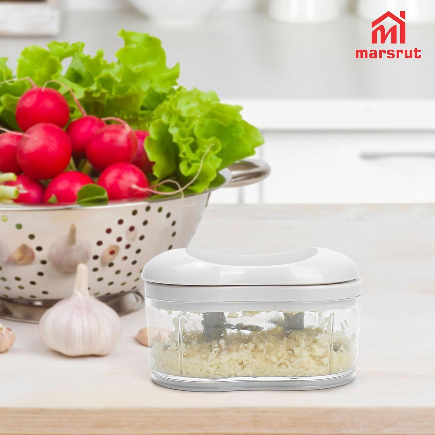 Picador Manual de Ajo Marsrut - Procesador de Alimentos 258g