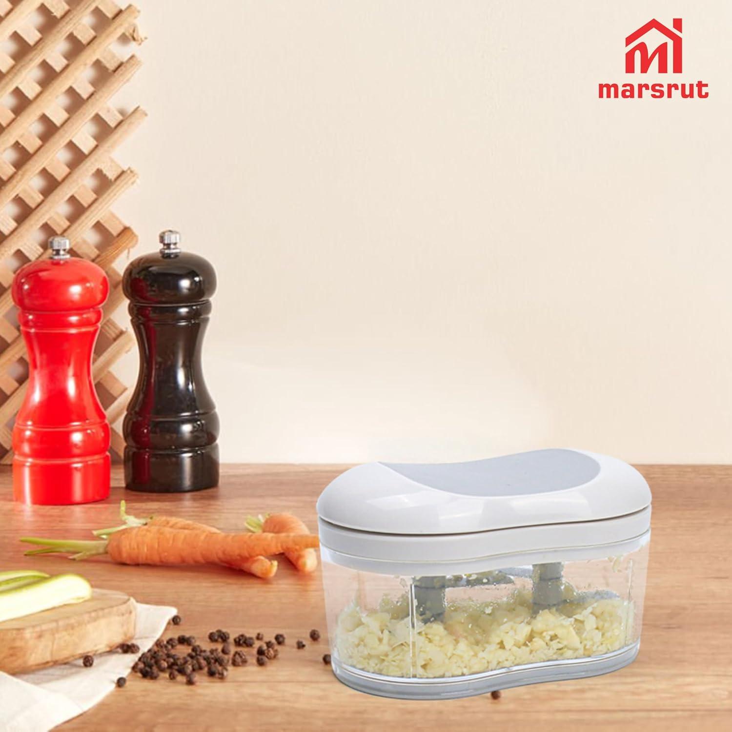 Picador Manual de Ajo Marsrut - Procesador de Alimentos 258g