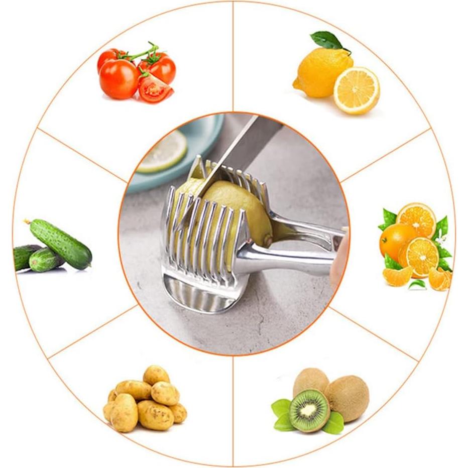 Cortador de Frutas y Verduras Dycica Acero Inoxidable 18cm