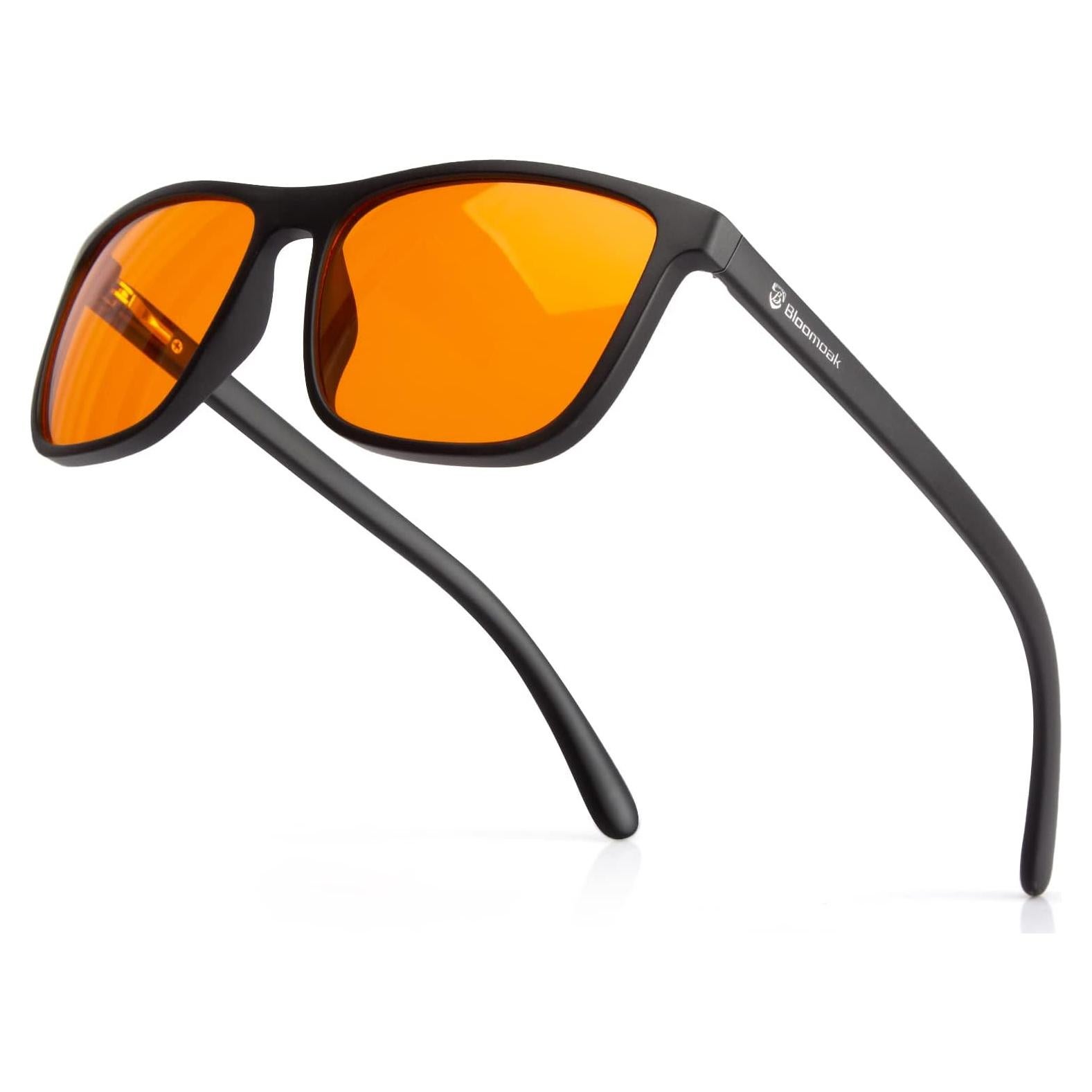 Gafas Bloomoak Antiluz Azul 99% para Juegos - Naranja