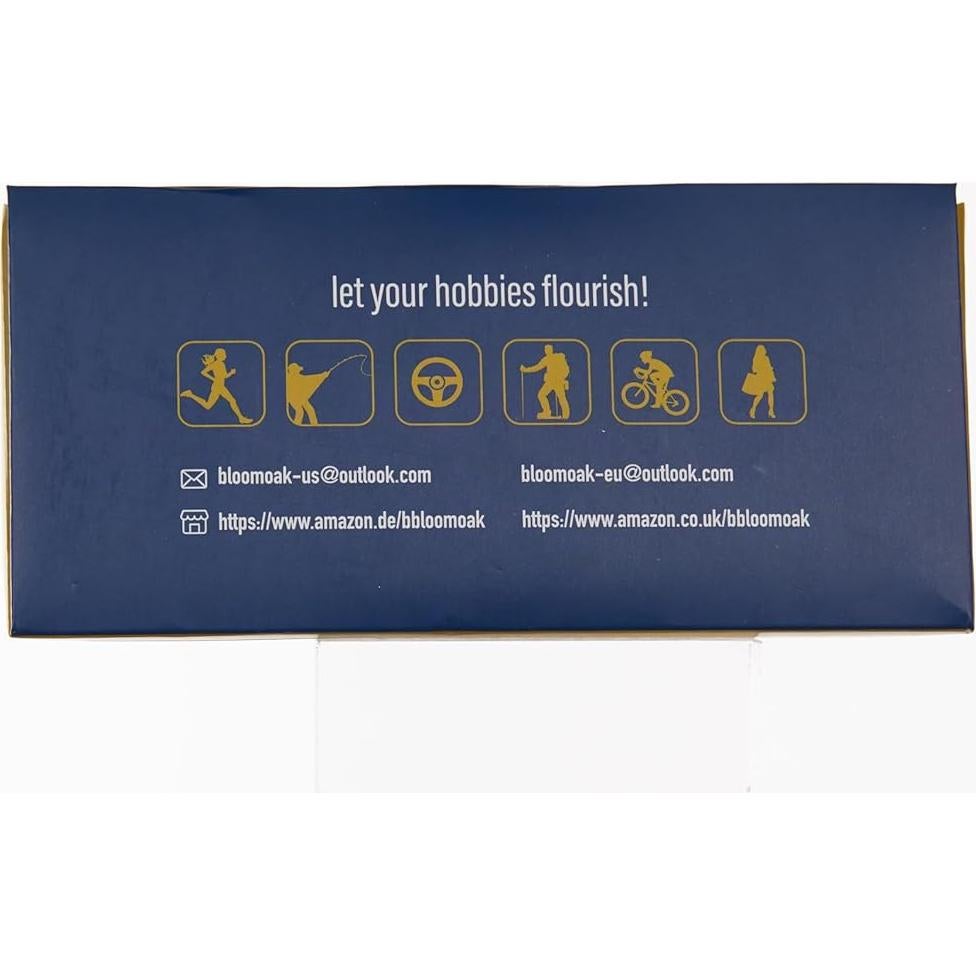 Gafas Bloomoak Antiluz Azul 99% para Juegos - Naranja