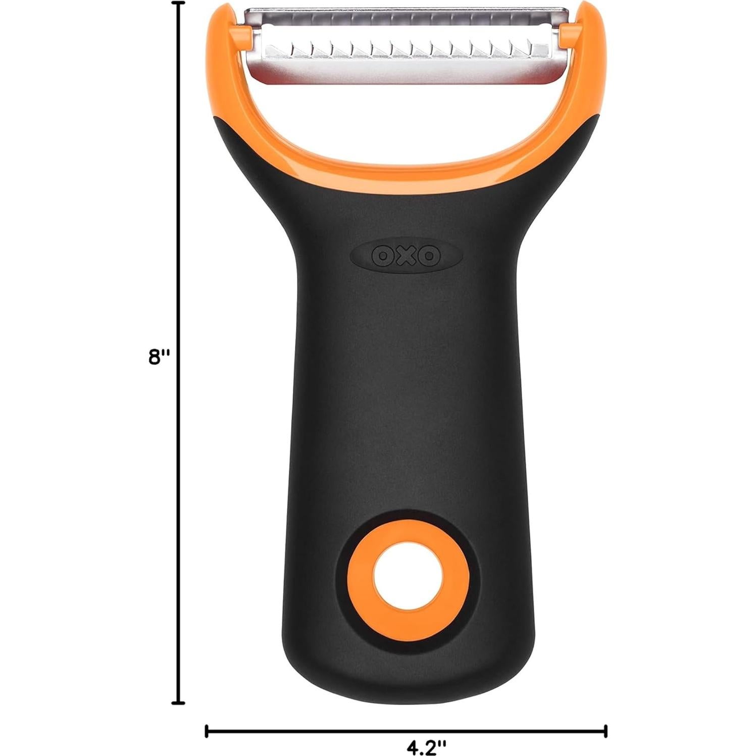 Pelador Juliana OXO Good Grips Acero Inoxidable Negro