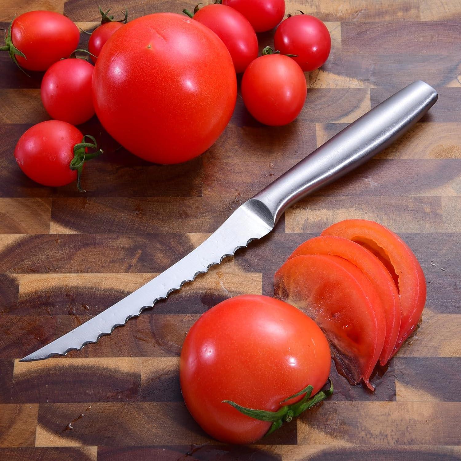 Cuchillo para Tomate Omesata 22.86 cm Acero Inoxidable