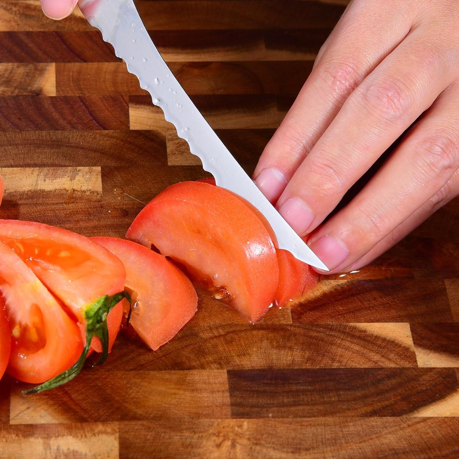Cuchillo para Tomate Omesata 22.86 cm Acero Inoxidable