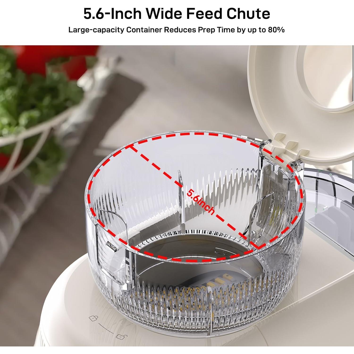 Rallador Eléctrico SiFENE 4 en 1 con Cuchillas Inoxidable