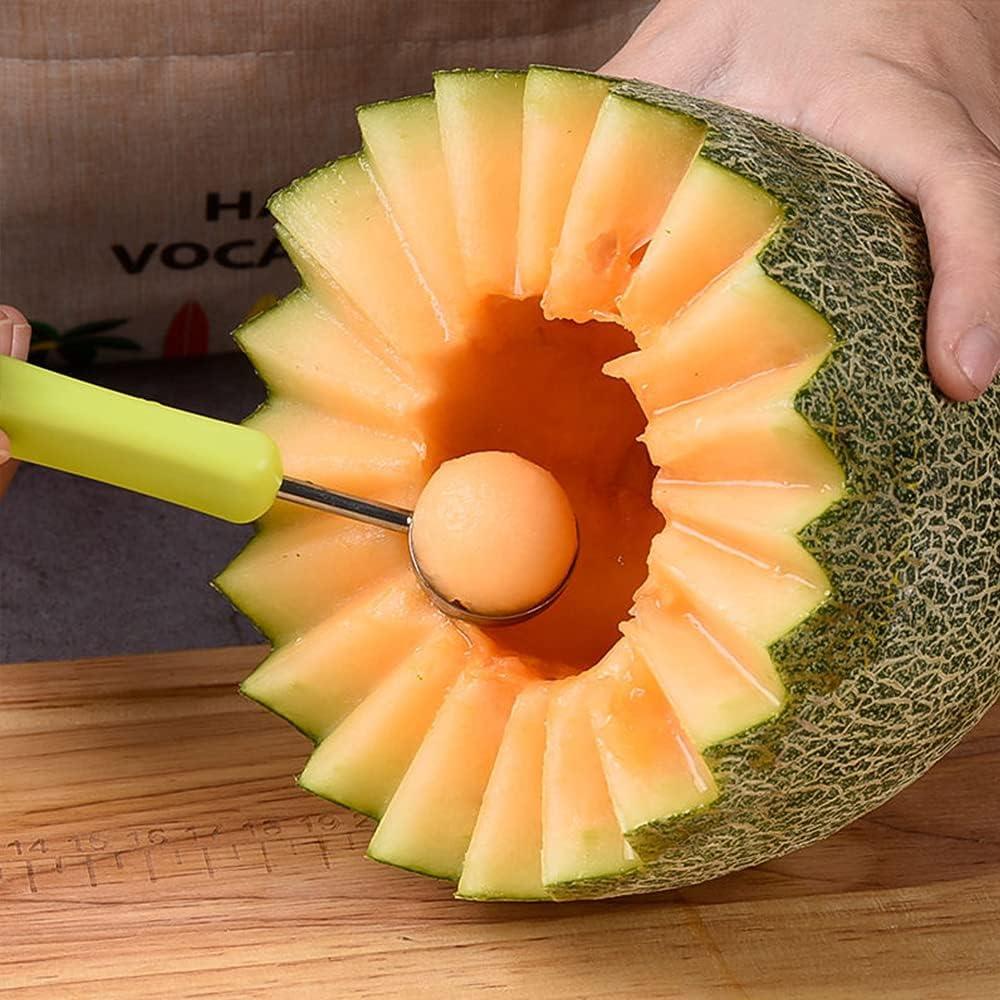Juego de cucharas para melón Suuker 4 en 1 herramientas frutas