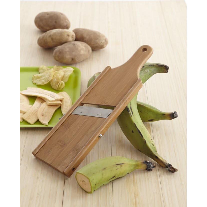 Cortador de Plátano IMUSA de Madera 35.05x10.16 cm