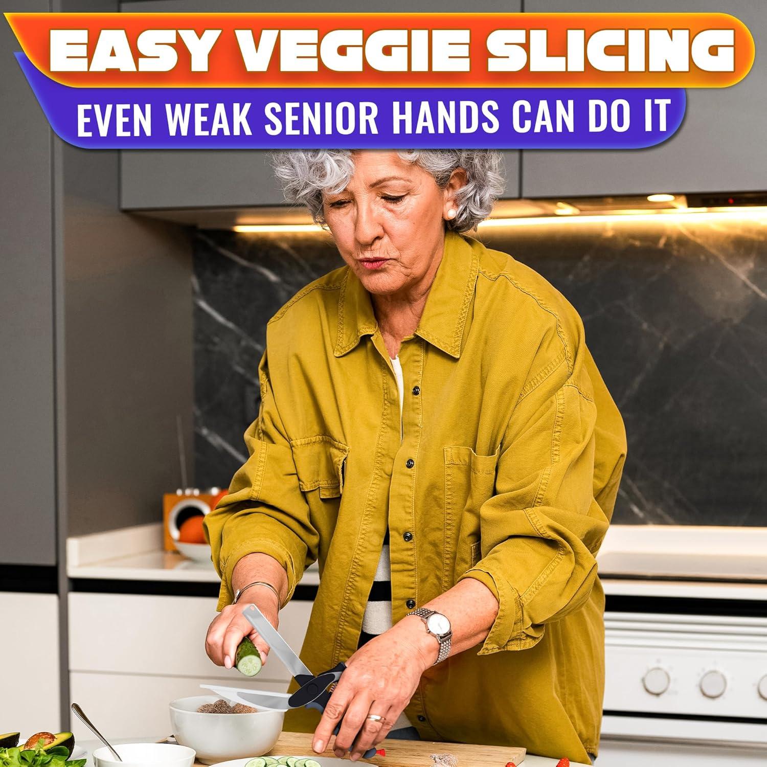 Tijeras de Cocina LIBERHAUS 2 en 1 Acero Inoxidable