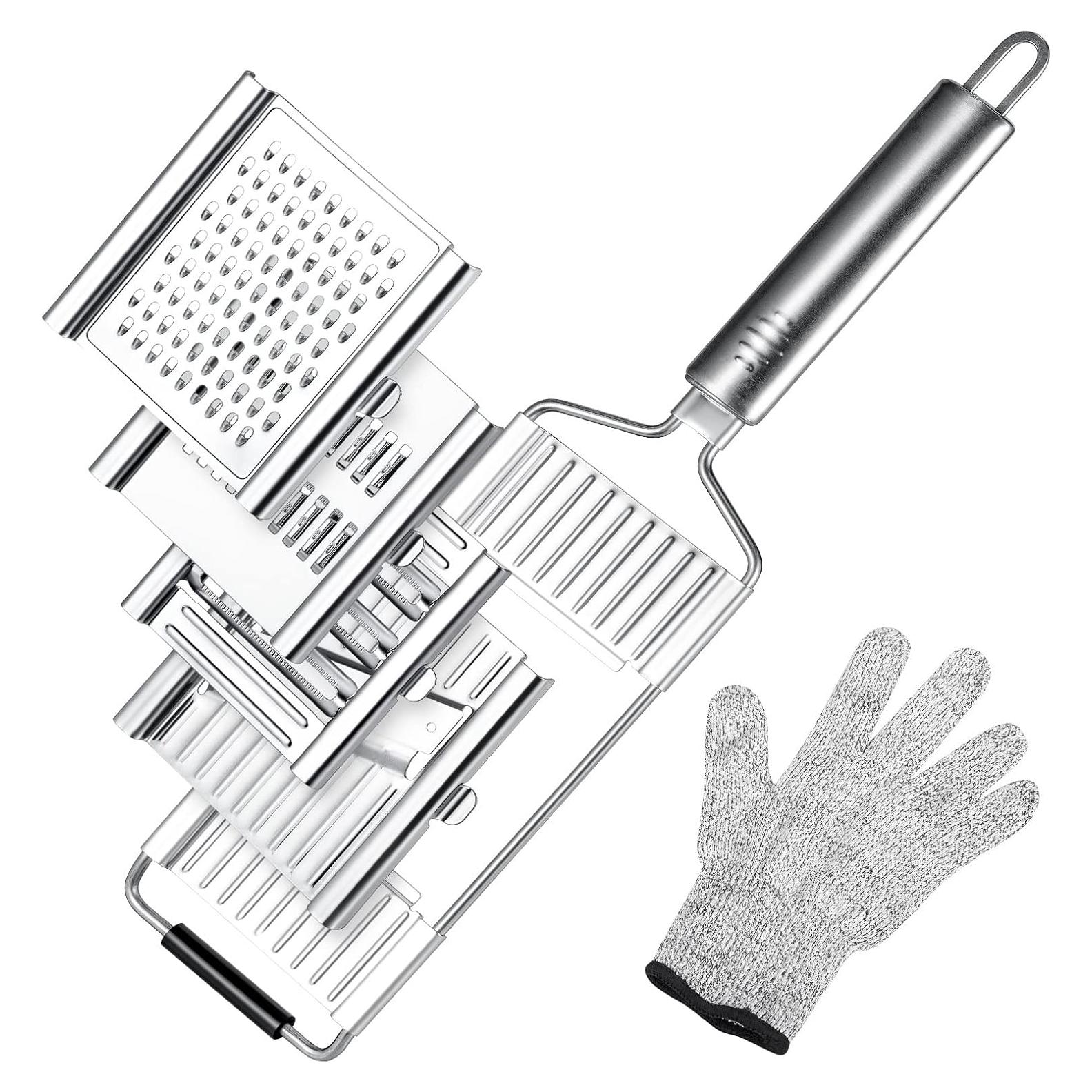 Rallador de Queso Paddsun Acero Inoxidable 35,6x9,9 cm