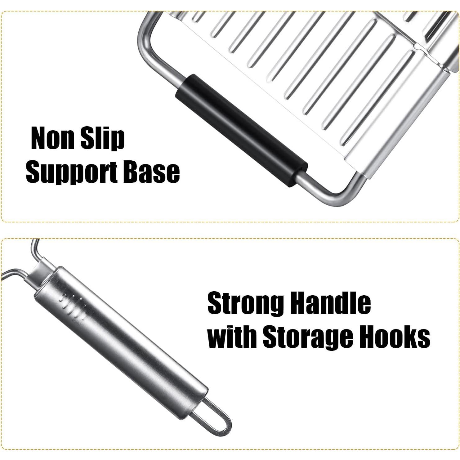 Rallador de Queso Paddsun Acero Inoxidable 35,6x9,9 cm