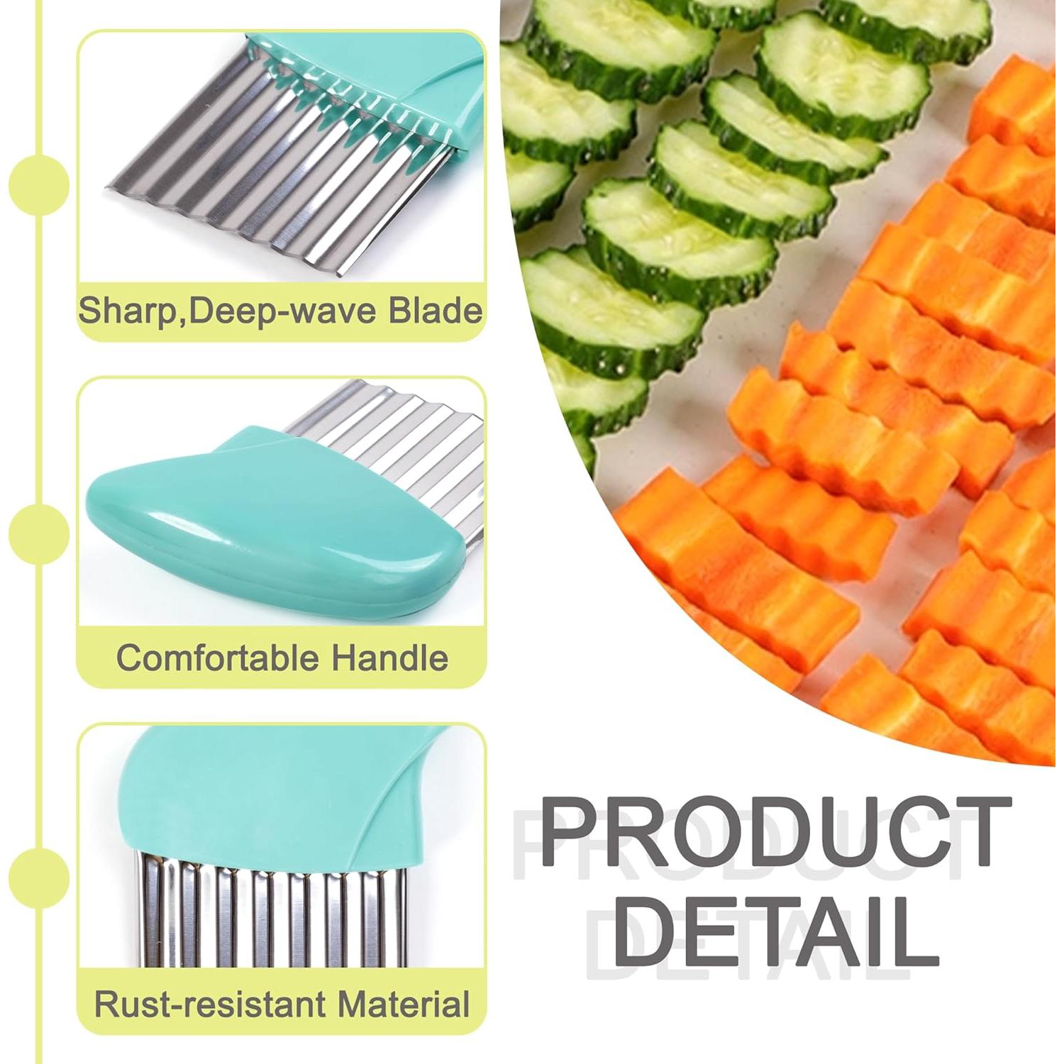 Cortador de Ondas para Verduras DF DUALFERV - 2 Piezas