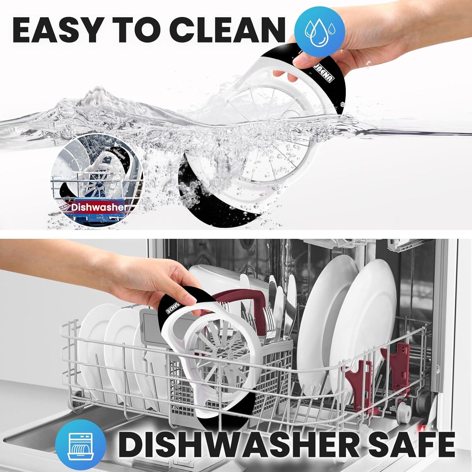 Cortador de Manzanas SCHVUBENR 12 Cuchillas Acero Inoxidable