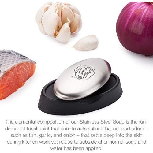 Cuchillo Mezzaluna 30,48 cm The Bold Bee + Jabón Gratis