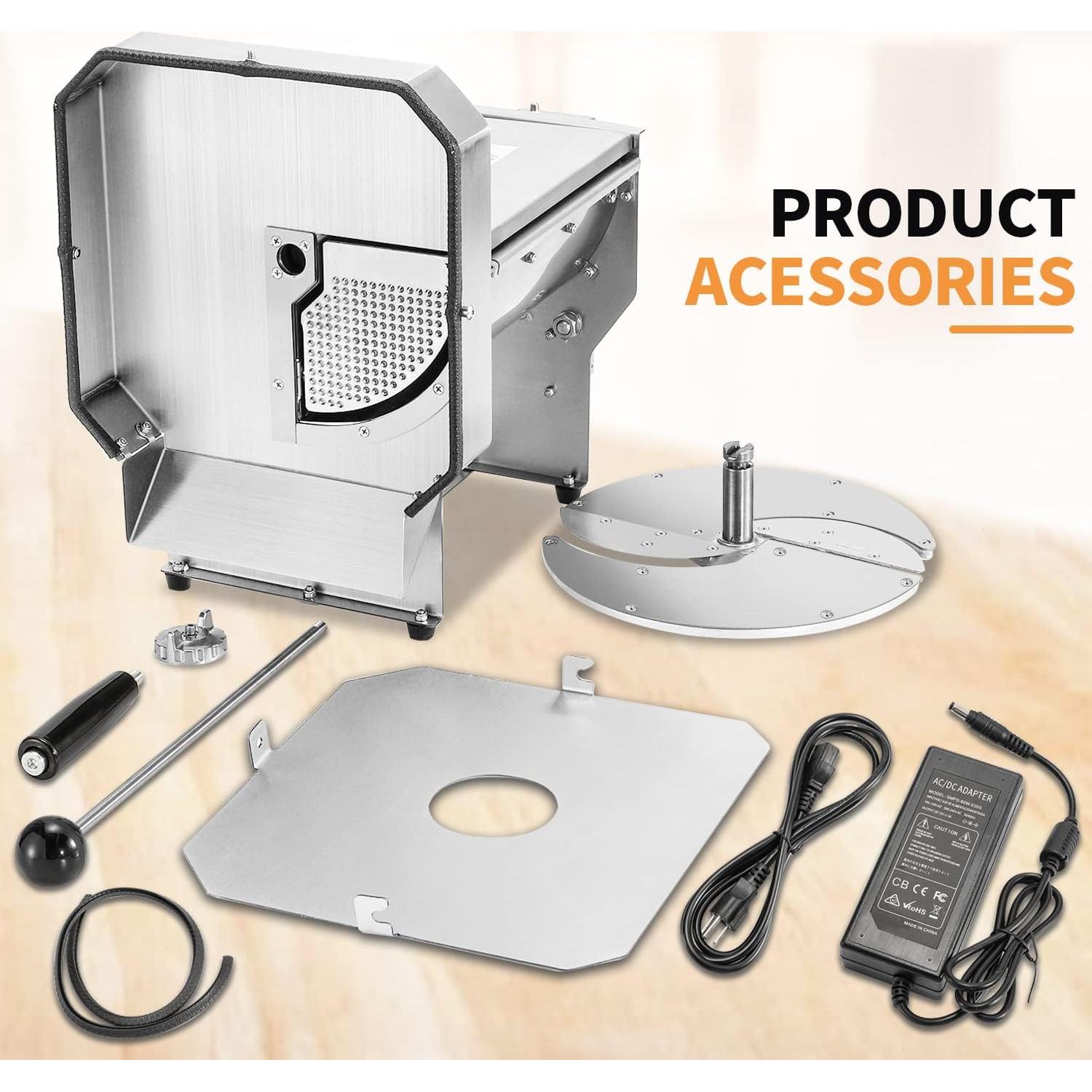 Rebanadora Eléctrica Newhai de Verduras y Frutas 10mm Acero Inoxidable
