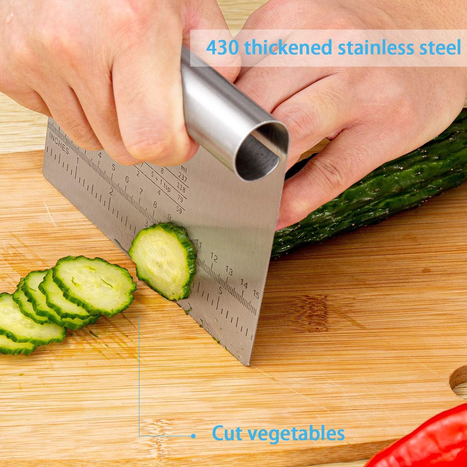 Cortador de Masa y Pizza MS WGO Acero Inoxidable 2PCS