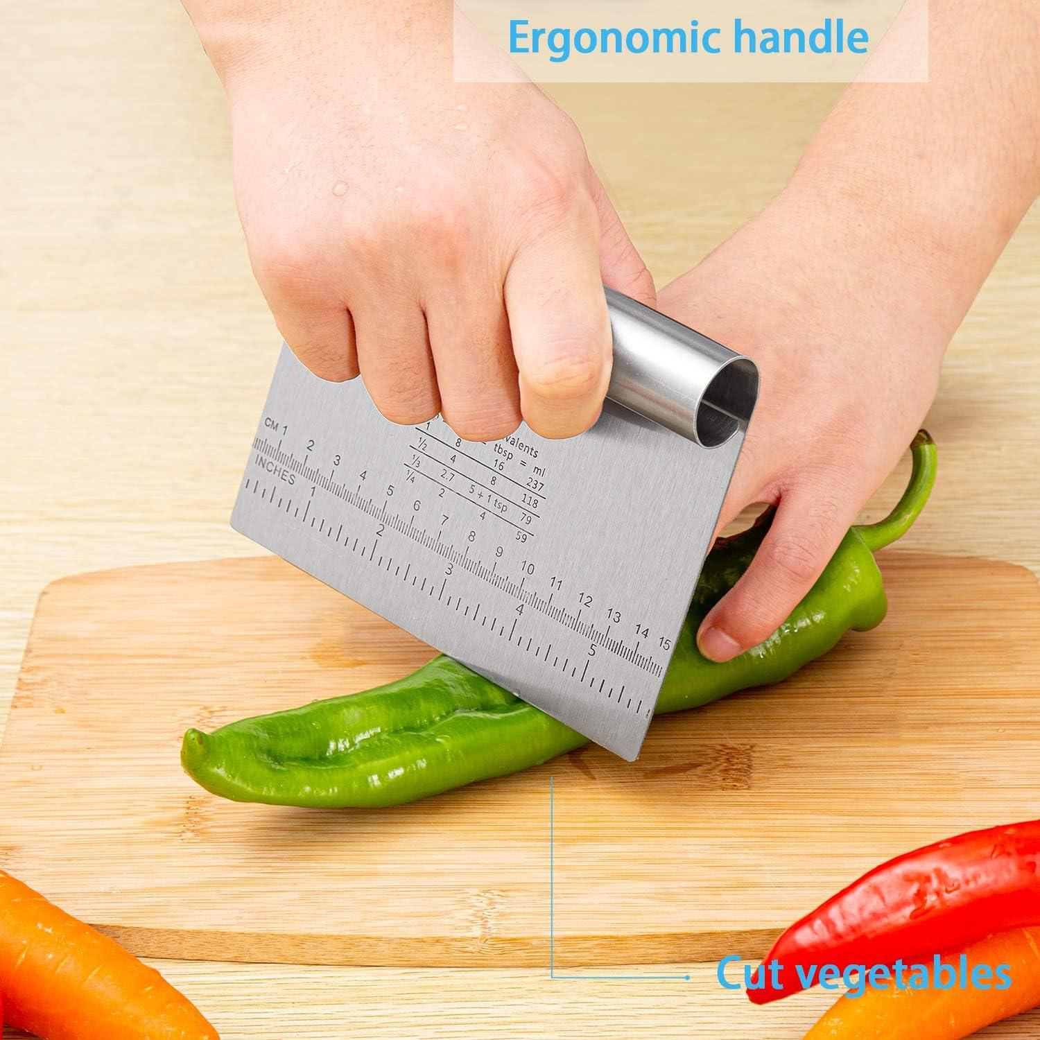 Cortador de Masa y Pizza MS WGO Acero Inoxidable 2PCS