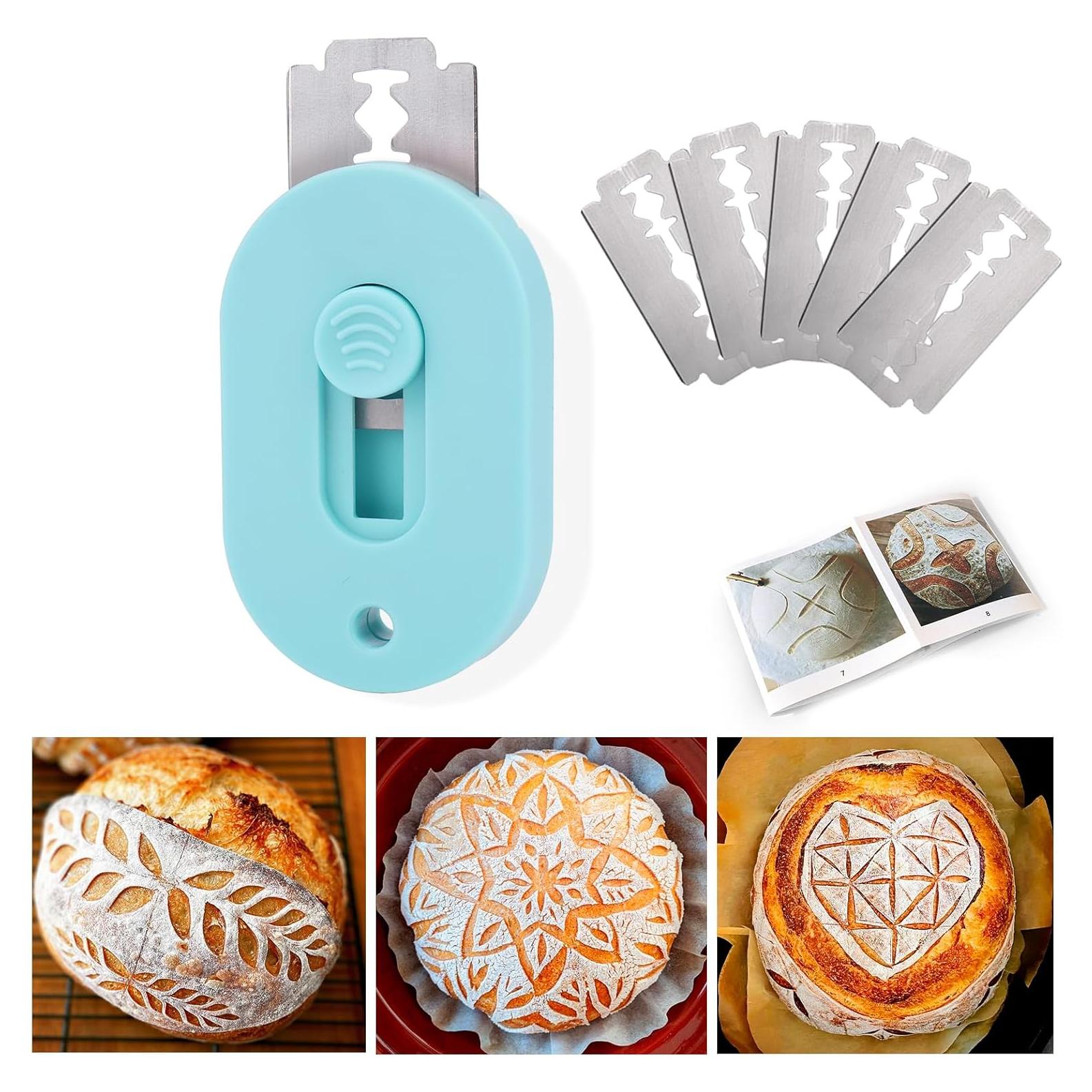 Cortador de Masa de Pan XANGNIER con 5 Cuchillas Reemplazables