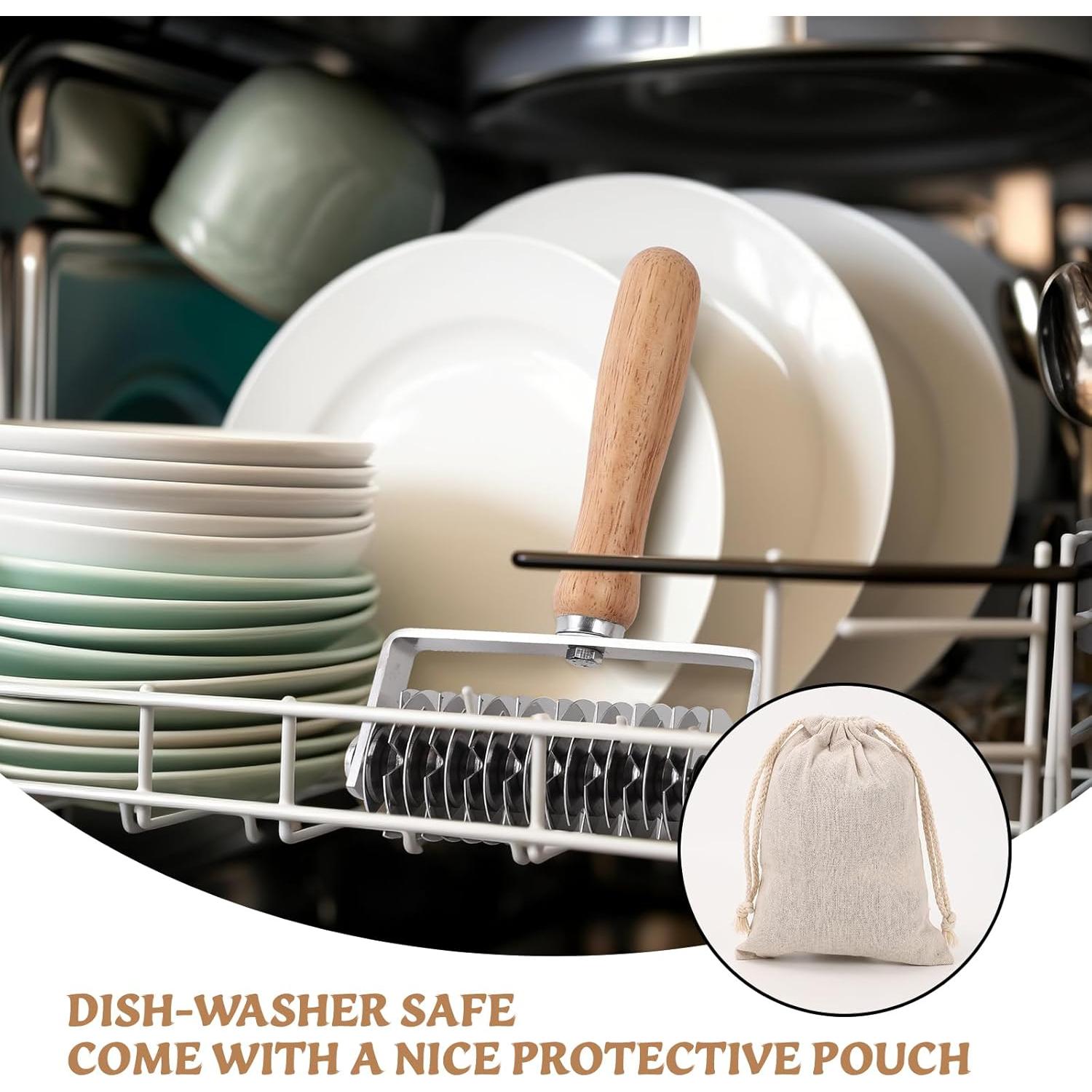 Cortador de Rodillo de Rejilla JuyVerq para Pasteles 21.3x14.3cm