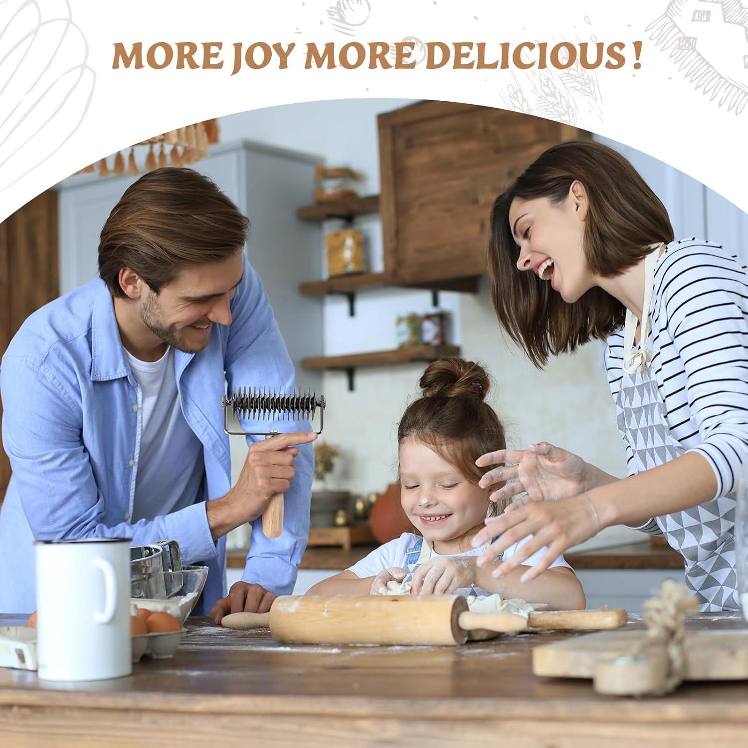 Cortador de Rodillo de Rejilla JuyVerq para Pasteles 21.3x14.3cm