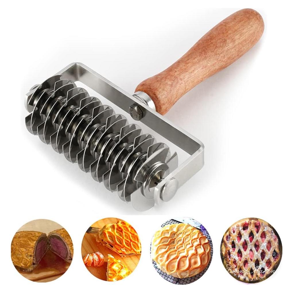 Cortador de Rejilla para Pastelería VINMEN Acero Inoxidable