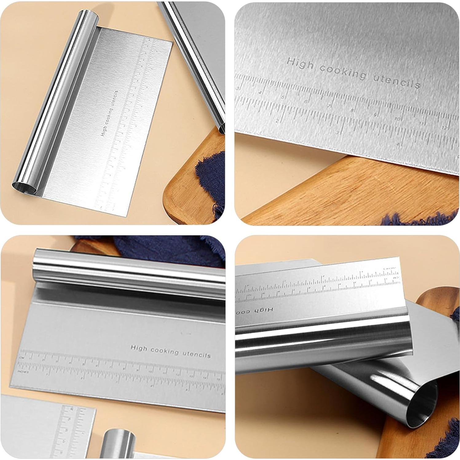 Cortador Raspador Cuchillo Acero Inoxidable CoguZed 15cm