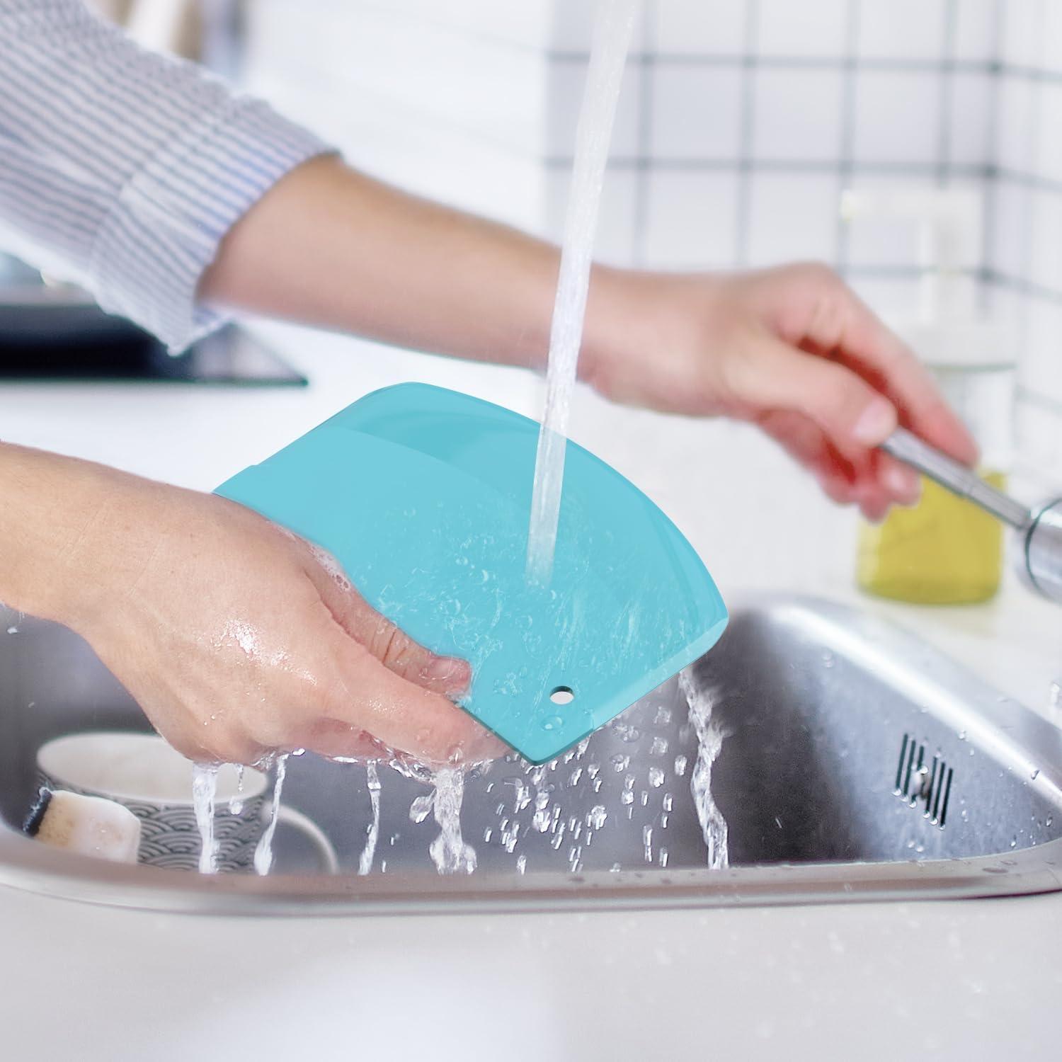 Raspador de Masa CEWIFO 4 Pcs PP Flexible Libre BPA