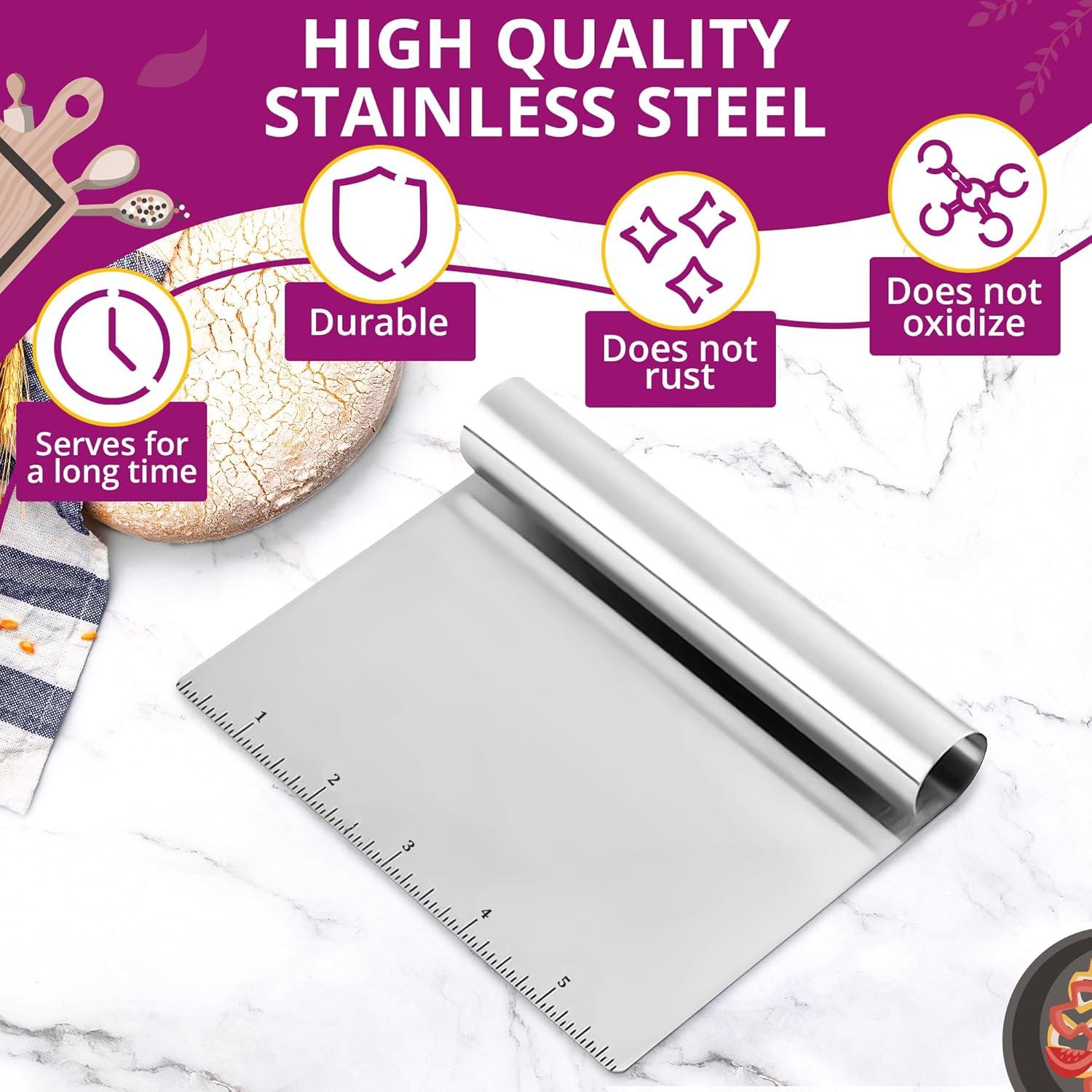 Raspador de Cocina LIBERHAUS Acero Inoxidable 15x11 cm