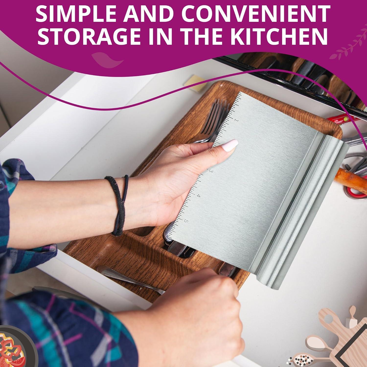 Raspador de Cocina LIBERHAUS Acero Inoxidable 15x11 cm