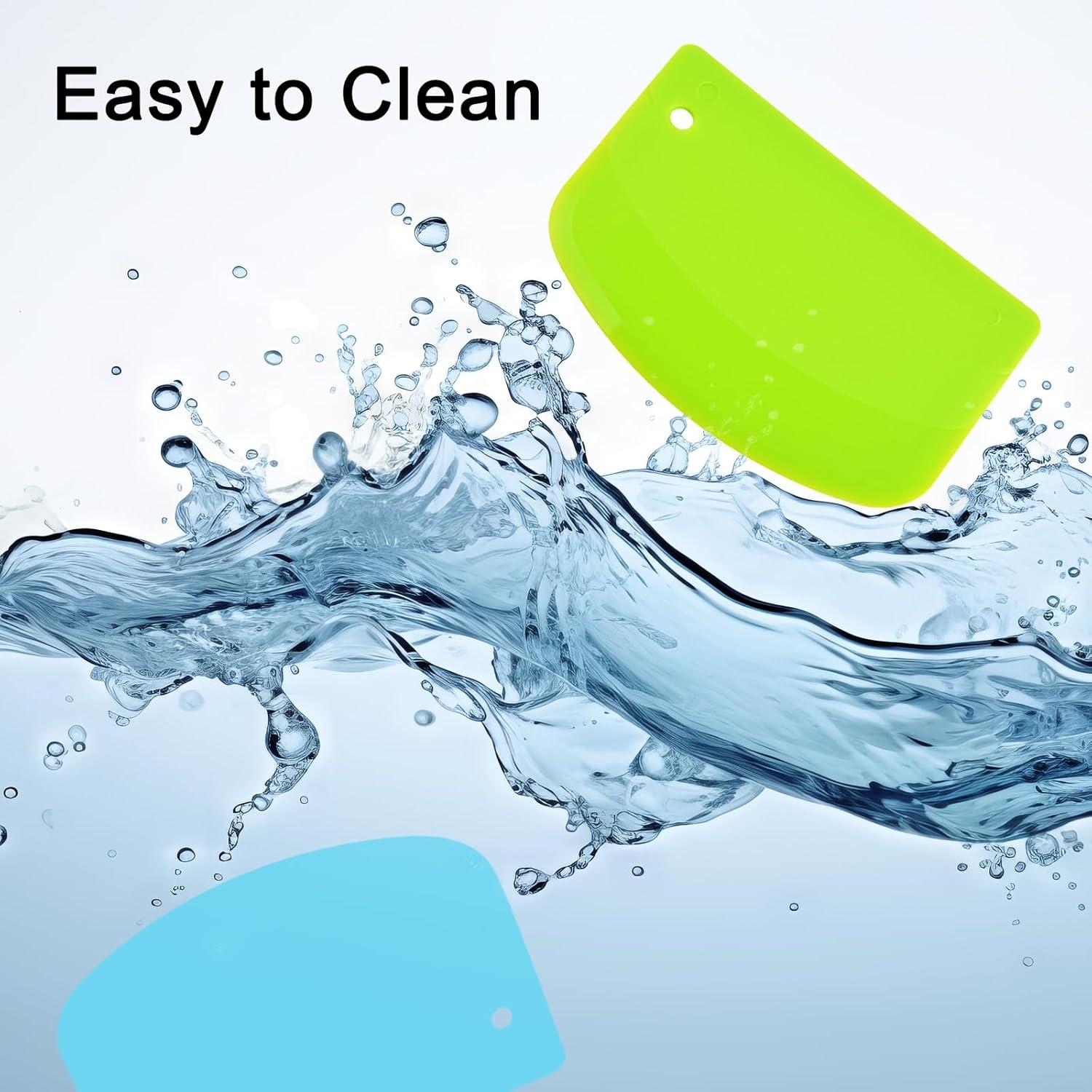 Paquete de 5 Raspadores de Masa FORTINGO Multicolor 13,5 cm