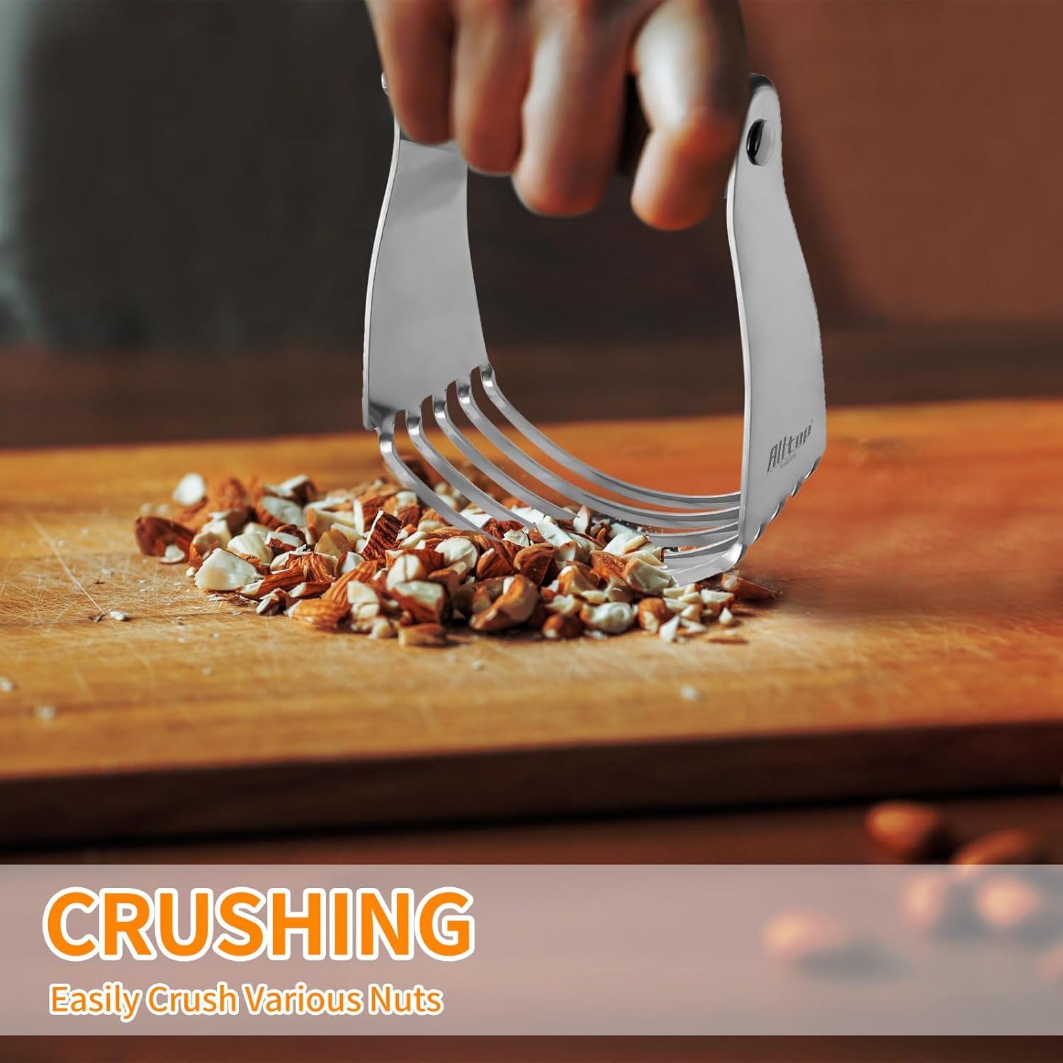 Conjunto Raspador y Mezclador Acero Inoxidable ALLTOP - Negro