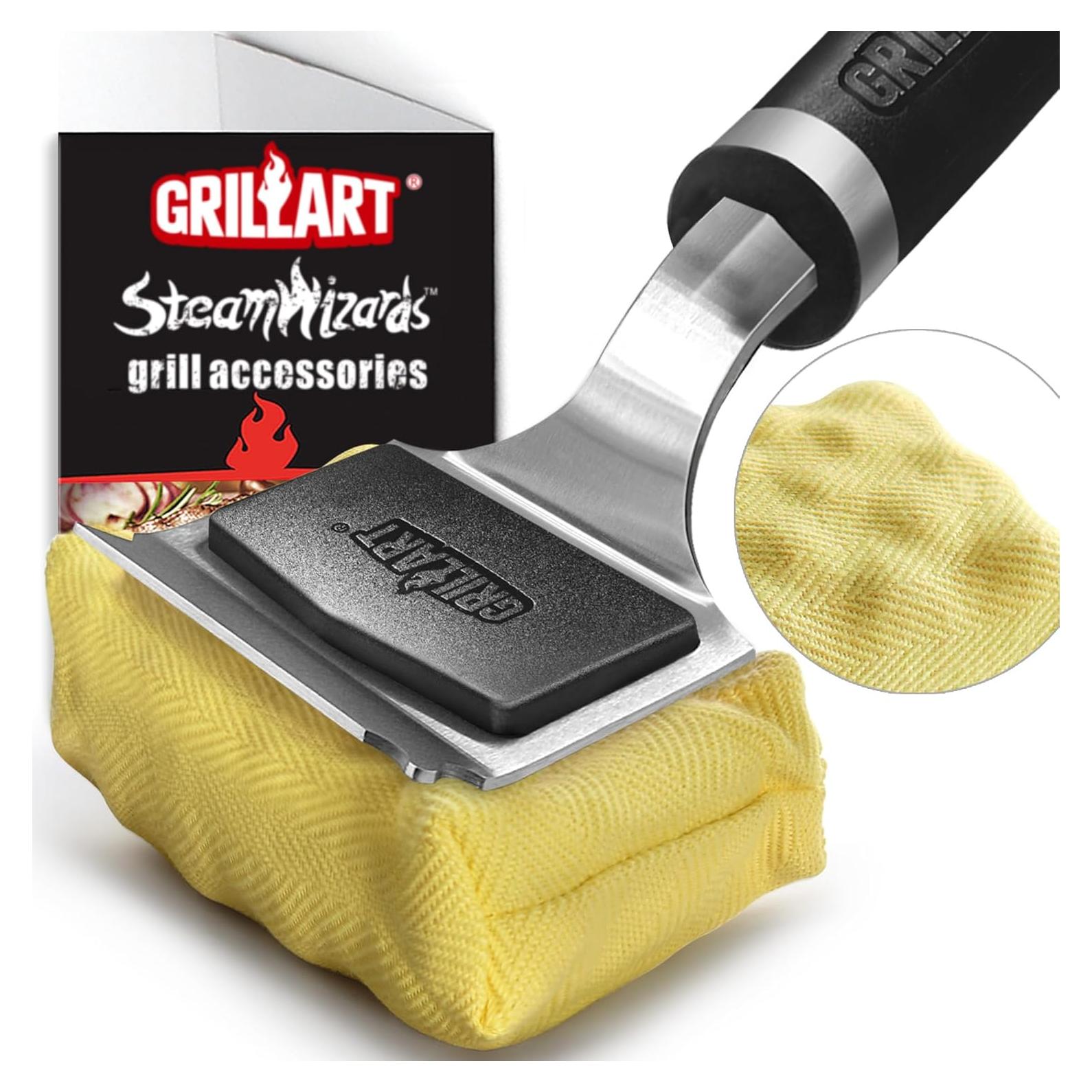 Cepillo de Parrilla GRILLART Sin Cerda 43 cm Accesorios BBQ