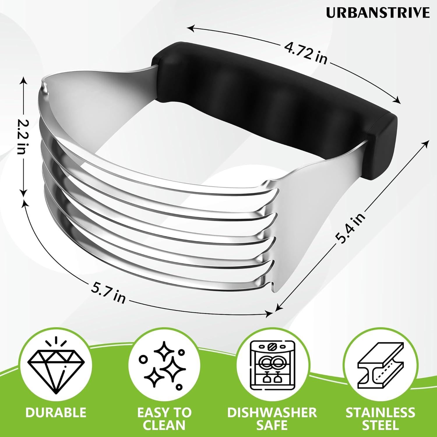 Cortador de Pasteles Grande Urbanstrive 11.94 cm Acero Inoxidable