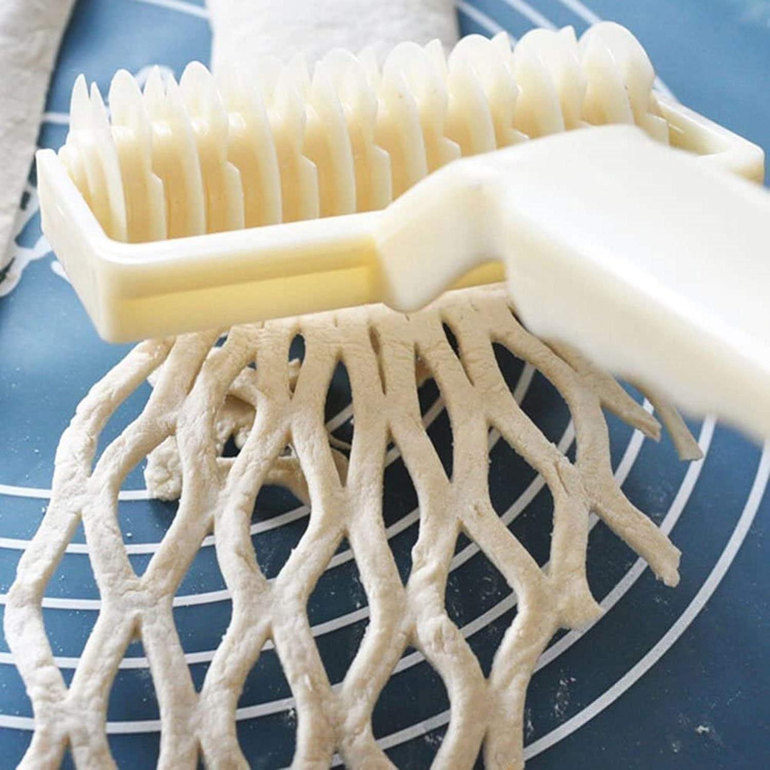 Cortador de Rejilla Rodillo Lamoutor 2 Pcs para Masa