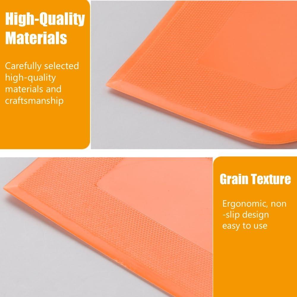 Raspador de Masa Truloven 5 PCS Antideslizante Rojo