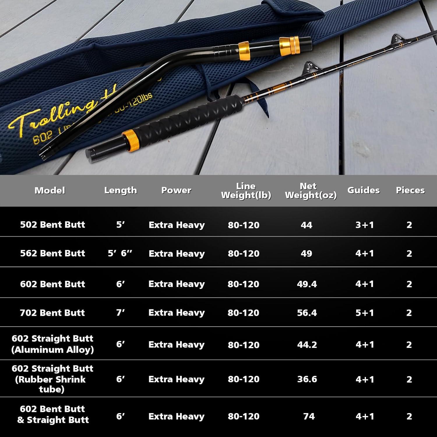 Vara de Pesca Fiblink Cazador Trolling 6' Doblada 182 cm