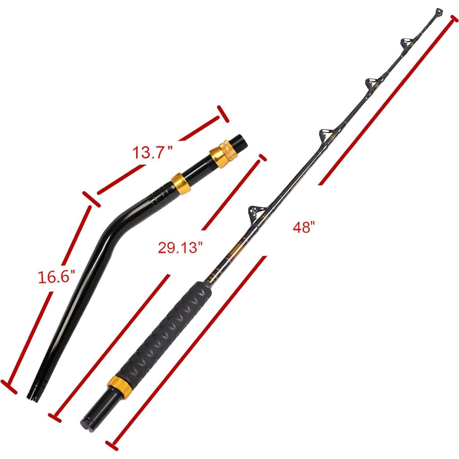 Vara de Pesca Fiblink Cazador Trolling 6' Doblada 182 cm