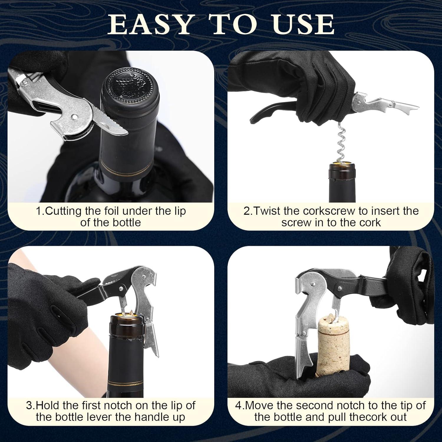 Sacacorchos Raiten 60 Piezas Negro Multifuncional