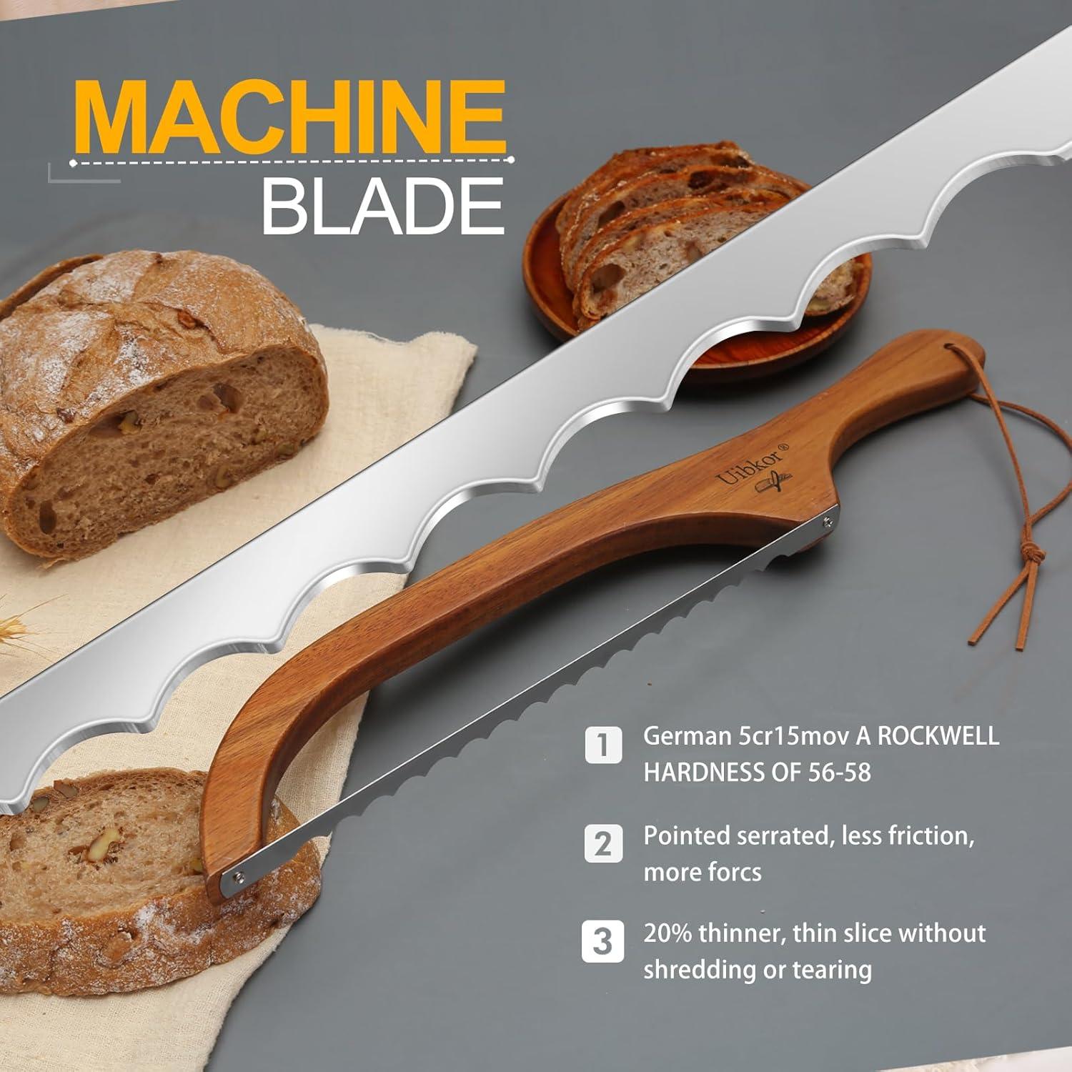 Cuchillo de Pan Uibkor 40,64 cm Acero Inoxidable Serrado