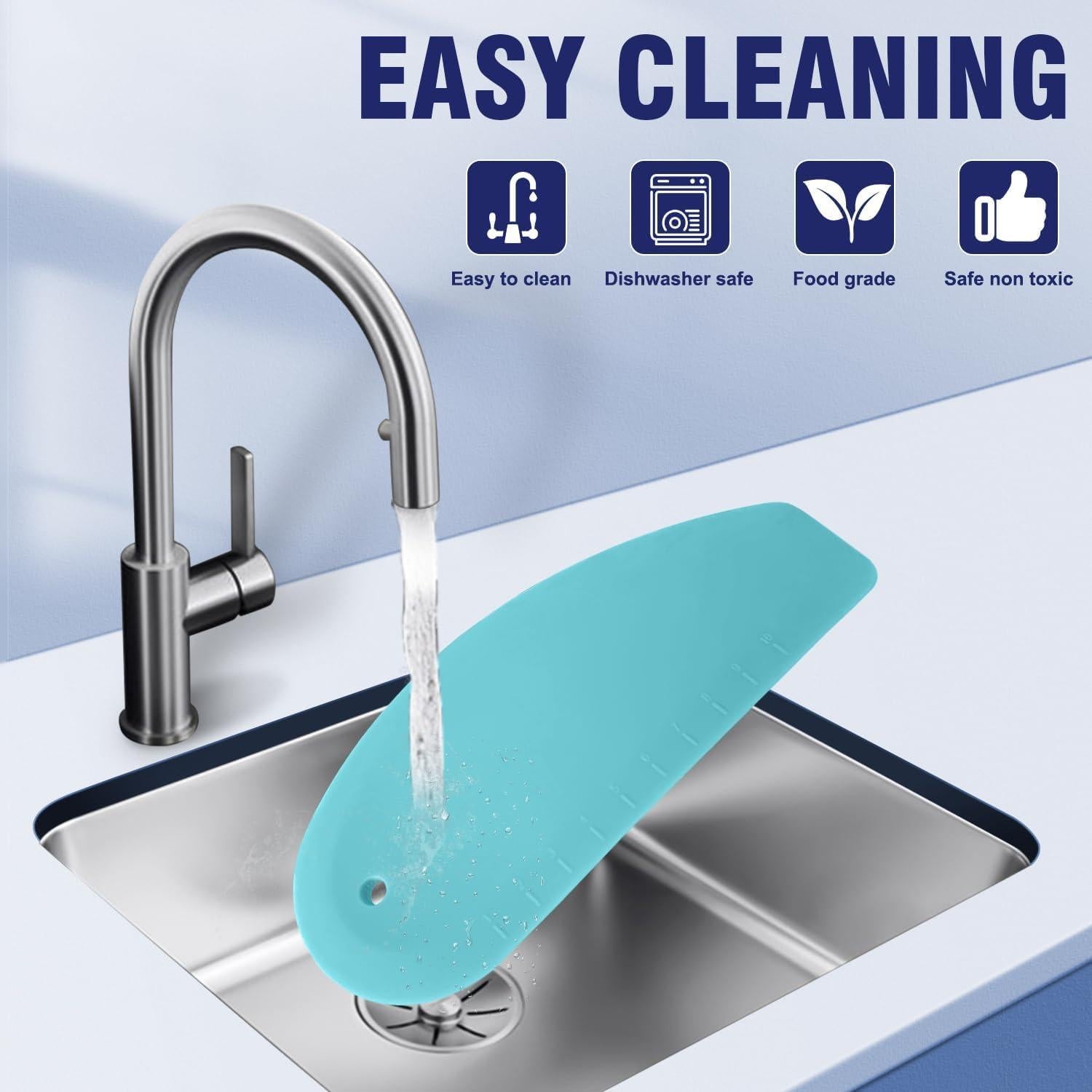 Juego de Raspadores de Masa Walfos 3 Piezas Silicona