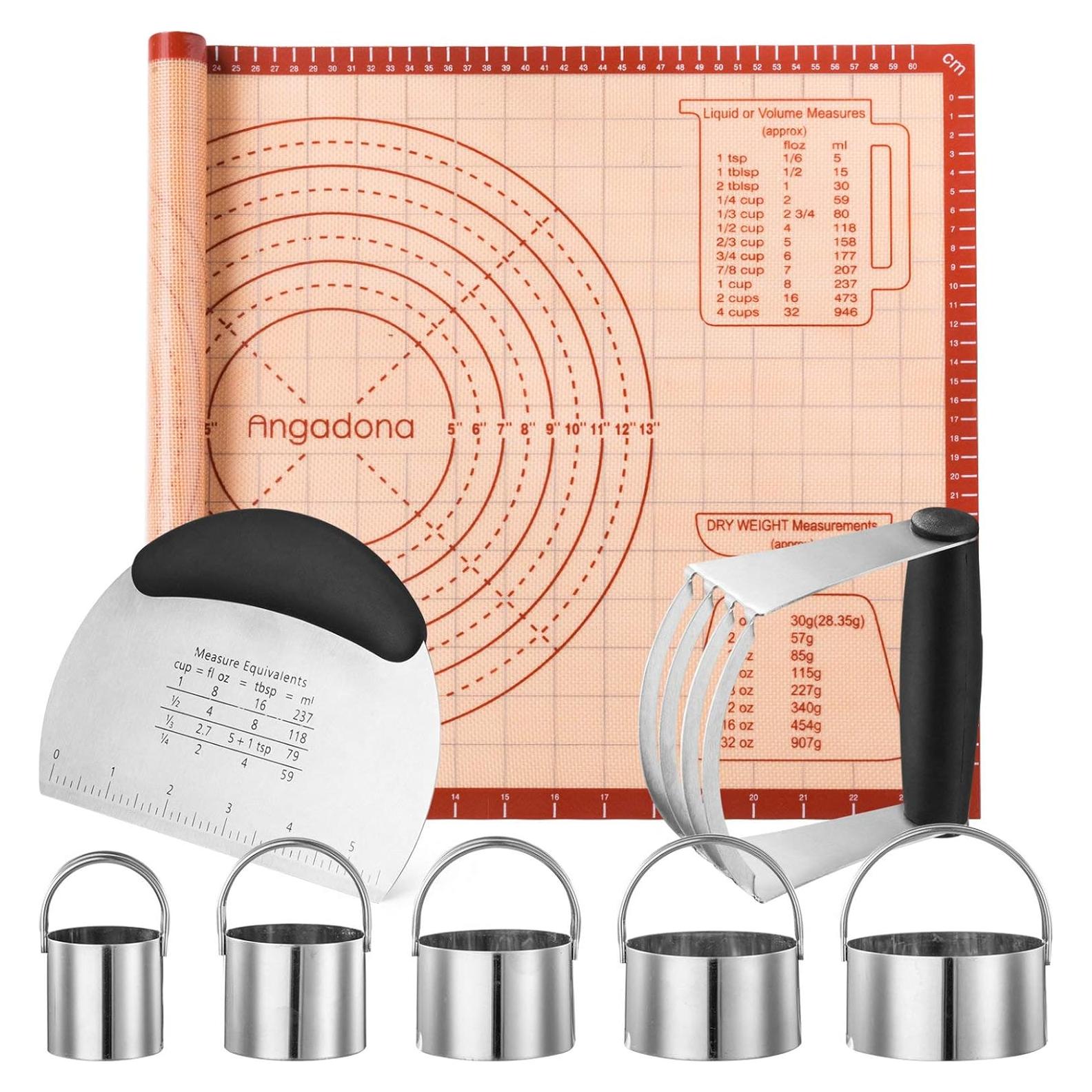 Juego de Herramientas de Repostería Angadona 8 Piezas